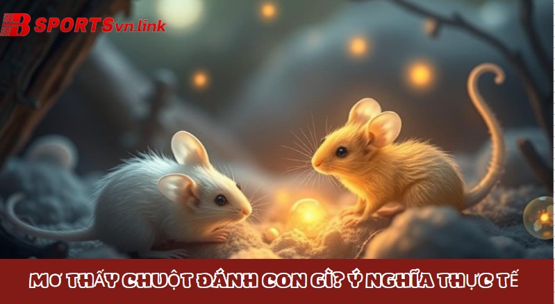 Mơ thấy chuột đánh con gì?