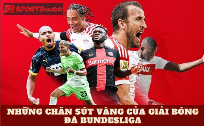 Những chân sút vàng của giải bóng đá Bundesliga